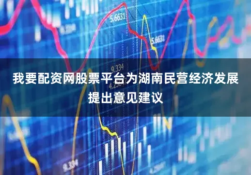 我要配资网股票平台为湖南民营经济发展提出意见建议